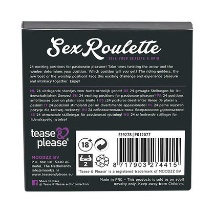 TEASE & PLEASE - SEX ROULETTE KAMASUTRA