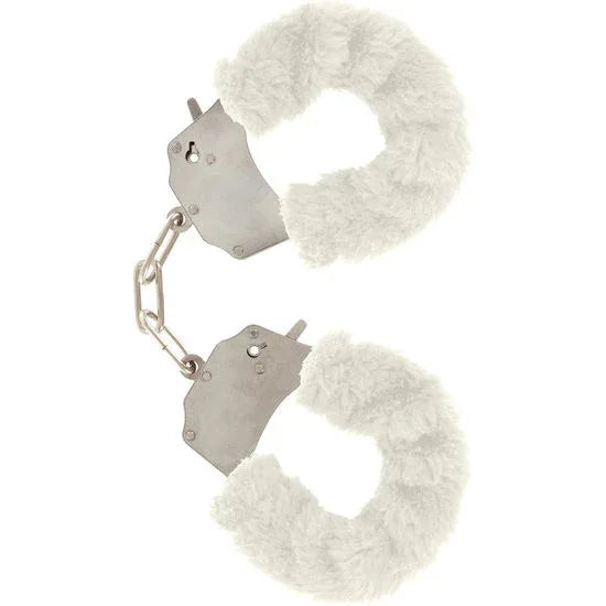 TOYJOY - FURRY FUN CUFFS BONDAGE WEISS - Vanelion Paradise