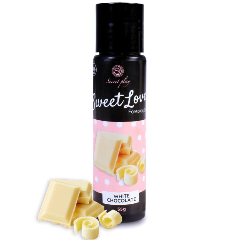 SECRETPLAY - GEL SWEET LOVE WEISSE SCHOKOLADE 60 ML