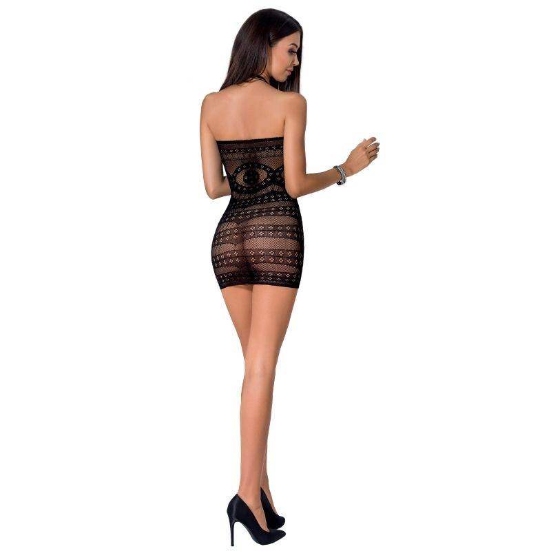PASSION - WOMAN BS063 SCHWARZES KLEID EINE GRÖSSE - Vanelion Paradise