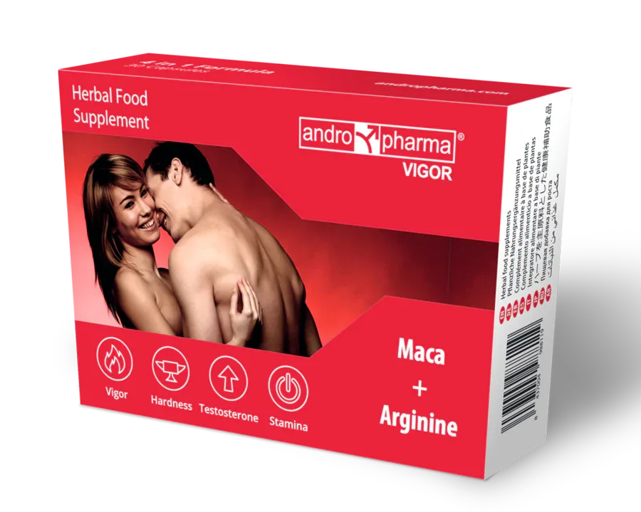 ANDROPHARMA VIGOR - LIBIDO ERHÖHENDES ERGÄNZUNGSMITTEL - Vanelion Paradise