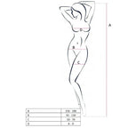 PASSION - WOMAN BS050 ROTER BODYSTOCKING, EINE GRÖSSE - Vanelion Paradise