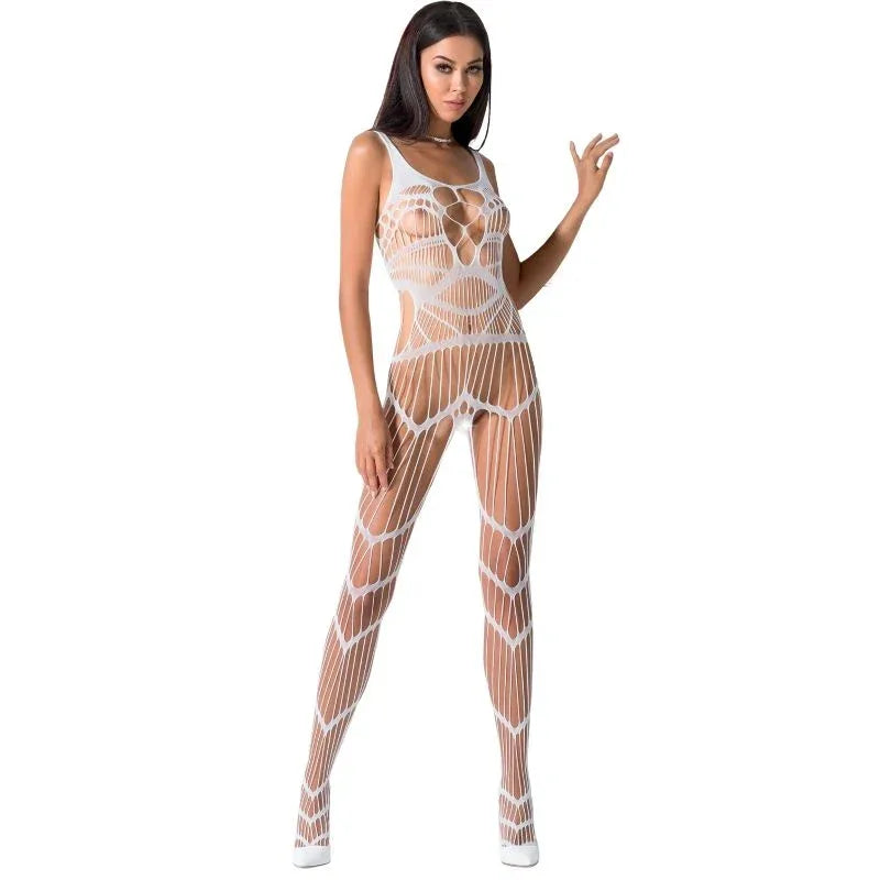 PASSION - WOMAN BS058 ROTER BODYSTOCKING, EINE GRÖSSE - Vanelion Paradise