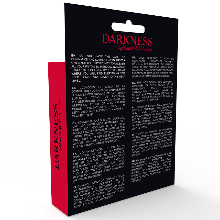 DARKNESS - UNISEX-HÖSCHEN MIT ÖFFNUNG, EINHEITSGRÖSSE