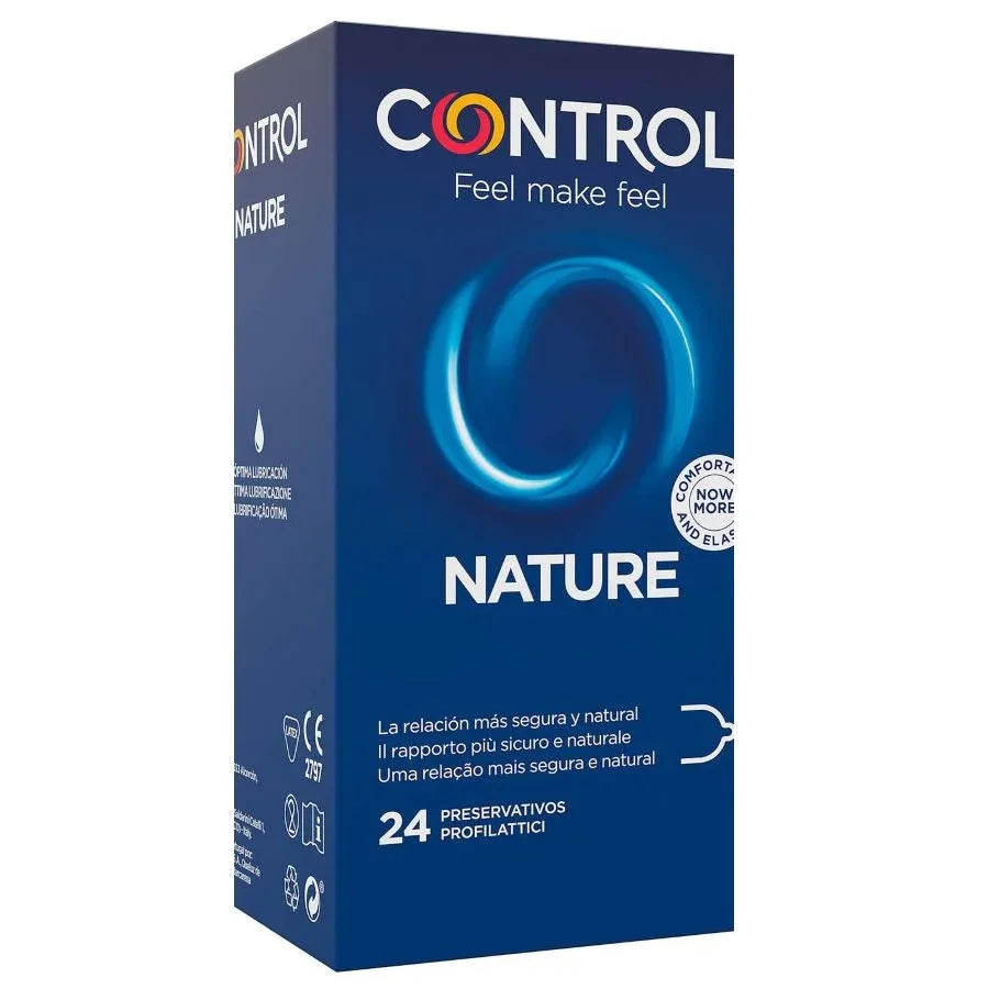 CONTROL - ADAPTA NATURE CONDOMS 24 UNITS - Vanelion Paradise