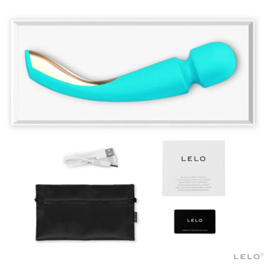 LELO Smart Wand 2 - Luxus Massagestab mit 10 Vibrationsmodi & intensivem Akku - Vanelion Paradise