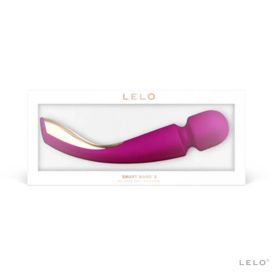 LELO Smart Wand 2 - Luxus Massagestab mit 10 Vibrationsmodi & intensivem Akku - Vanelion Paradise