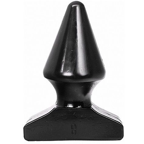 ALL BLACK - ANALPLUG 17 CM