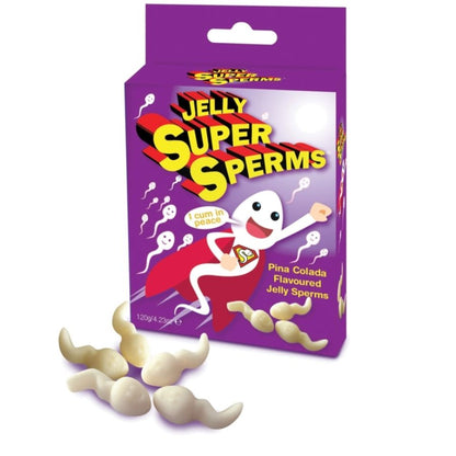 SPENCER & FLEETWOOD - JELLY SUPER SPERM GUMMI FORM SPERM 120 GR