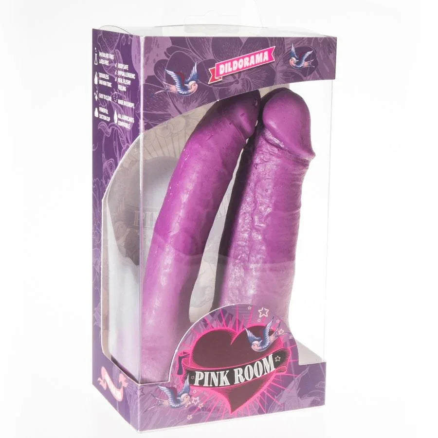 PINK ROOM - ARTHUS REALISTISCHER DILDO LILA 17CM/15,5CM - Vanelion Paradise