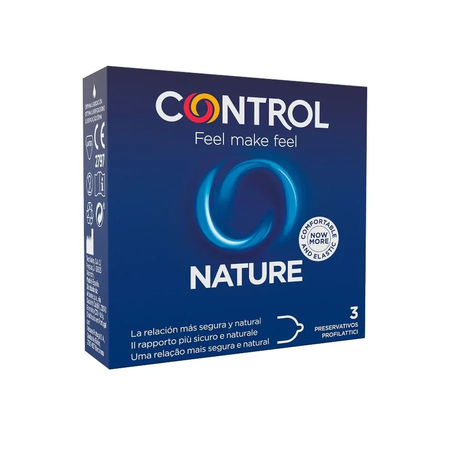 CONTROL - ADAPTA NATURE KONDOME 3 EINHEITEN - Vanelion Paradise