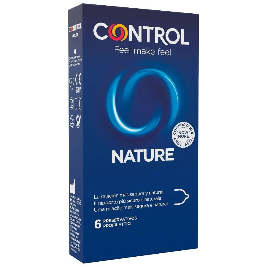 CONTROL - ADAPTA NATURE KONDOME 6 EINHEITEN - Vanelion Paradise