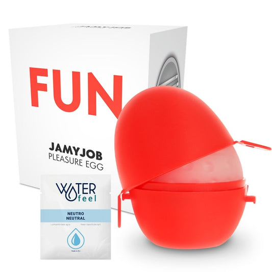 JAMYJOB - EGG MASTURBATOR RED EDITION DISKRETT