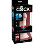 KING COCK - DREIFACHER DICHTEHAHN 13 CM - Vanelion Paradise