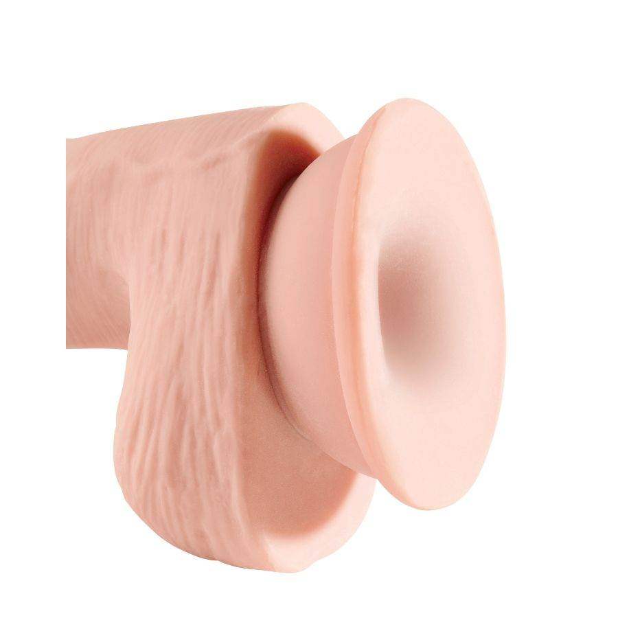 KING COCK - TRIPLE DENSITY DILDO 13 CM MIT HODEN - Vanelion Paradise