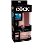 KING COCK - TRIPLE DENSITY DILDO 13 CM MIT HODEN - Vanelion Paradise