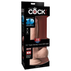 KING COCK - DREIFACHDENSITTSHAHN 19 CM - Vanelion Paradise
