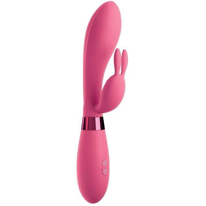 OMG - SELFIE SILICONE VIBRATOR KANINCHEN ROSA - Vanelion Paradise
