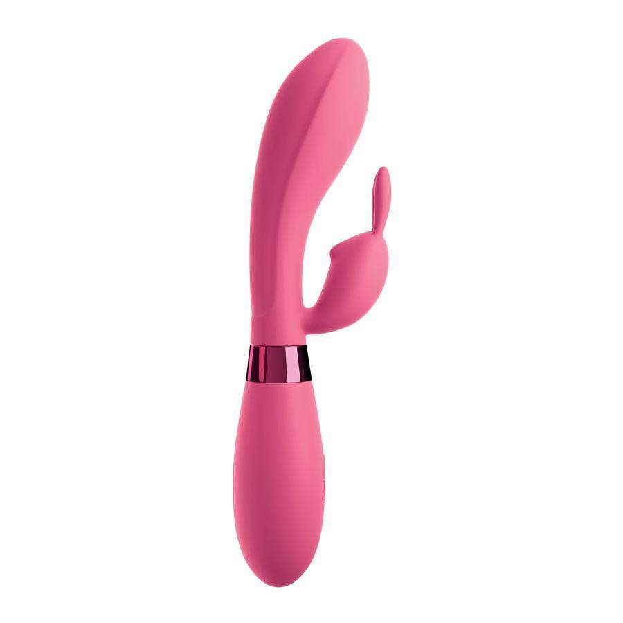 OMG - SELFIE SILICONE VIBRATOR KANINCHEN ROSA - Vanelion Paradise