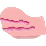 ACT Hot Honey Rider Masturbator mit Vibration – 2 Öffnungen, TPR, wasserdicht - Vanelion Paradise