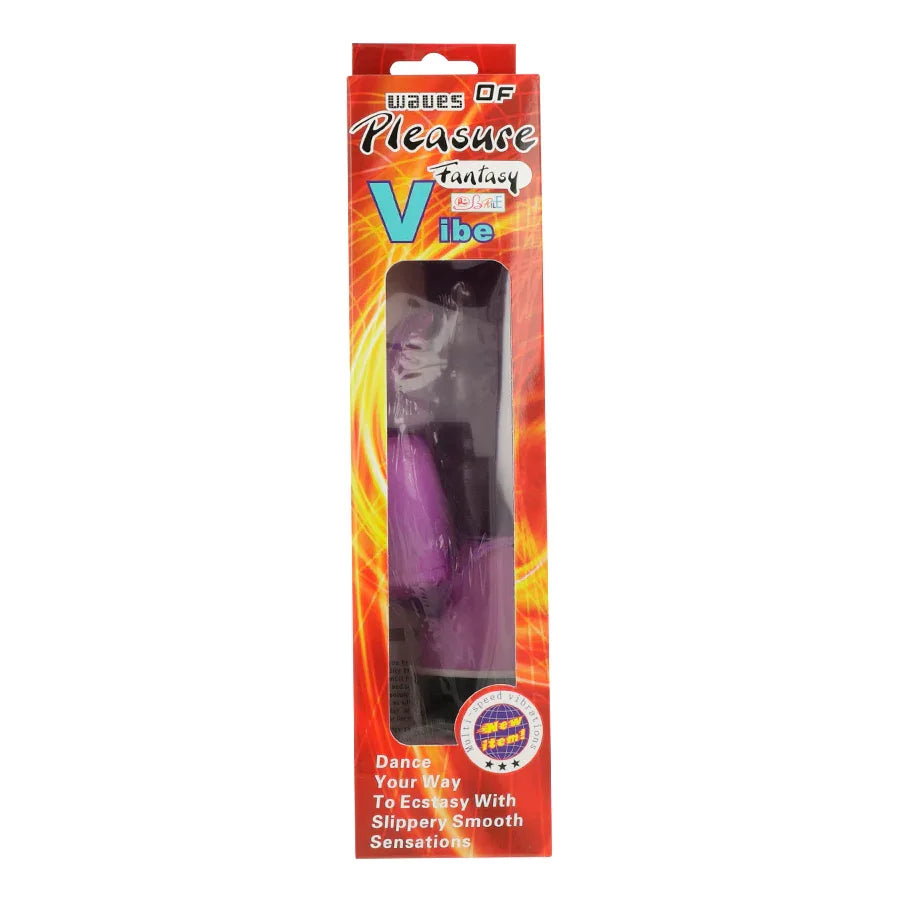BAILE - WAVES OF PLEASURE FANTASY VIBRATOR MIT FLIEDER KANINCHEN 23 CM - Vanelion Paradise