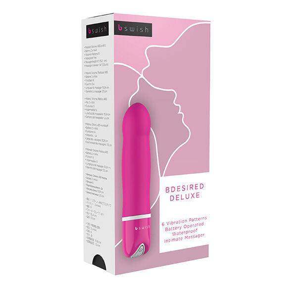B SWISH - BDESIRED DELUXE ROSA VIBRATOR - Vanelion Paradise
