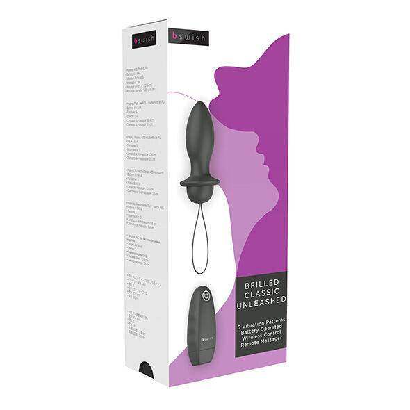 B SWISH - BFILLED CLASSIC VIBRATING PLUG SCHWARZ - Vanelion Paradise
