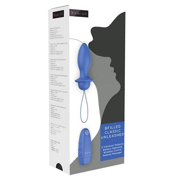 B SWISH - BFILLED CLASSIC VIBRATING PLUG DENIM - Vanelion Paradise