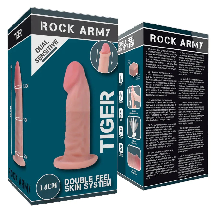 ROCKARMY - DUAL DENSITY TIGER 14 CM -O- 4.46 CM - Vanelion Paradise