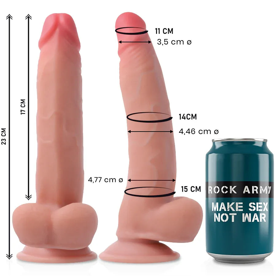 ROCKARMY - DOPPELDICHTE LEOPARD 23 CM -O- 4.77 CM - Vanelion Paradise