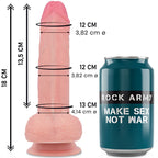 ROCKARMY - LIQUID SILICONE PREMIUM MUSTANG REALISTIC 18 CM -O- 4.14 CM - Vanelion Paradise