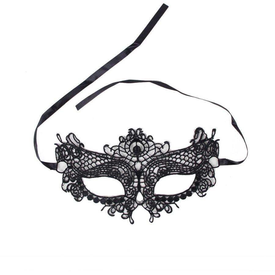 QUEEN LINGERIE - SPITZENMASKE EINE GRÖSSE - Vanelion Paradise