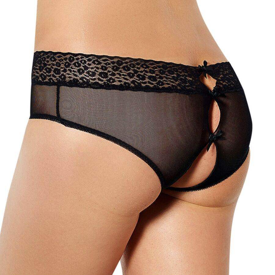 QUEEN LINGERIE - HÖSCHE MIT RÜCKENÖFFNUNG S/M - Vanelion Paradise