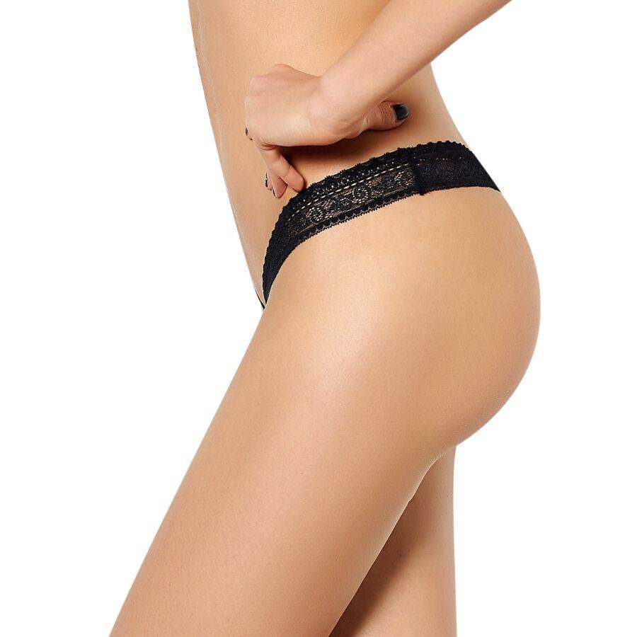 QUEEN LINGERIE - V-TANGA GRÖSSE S/M - Vanelion Paradise