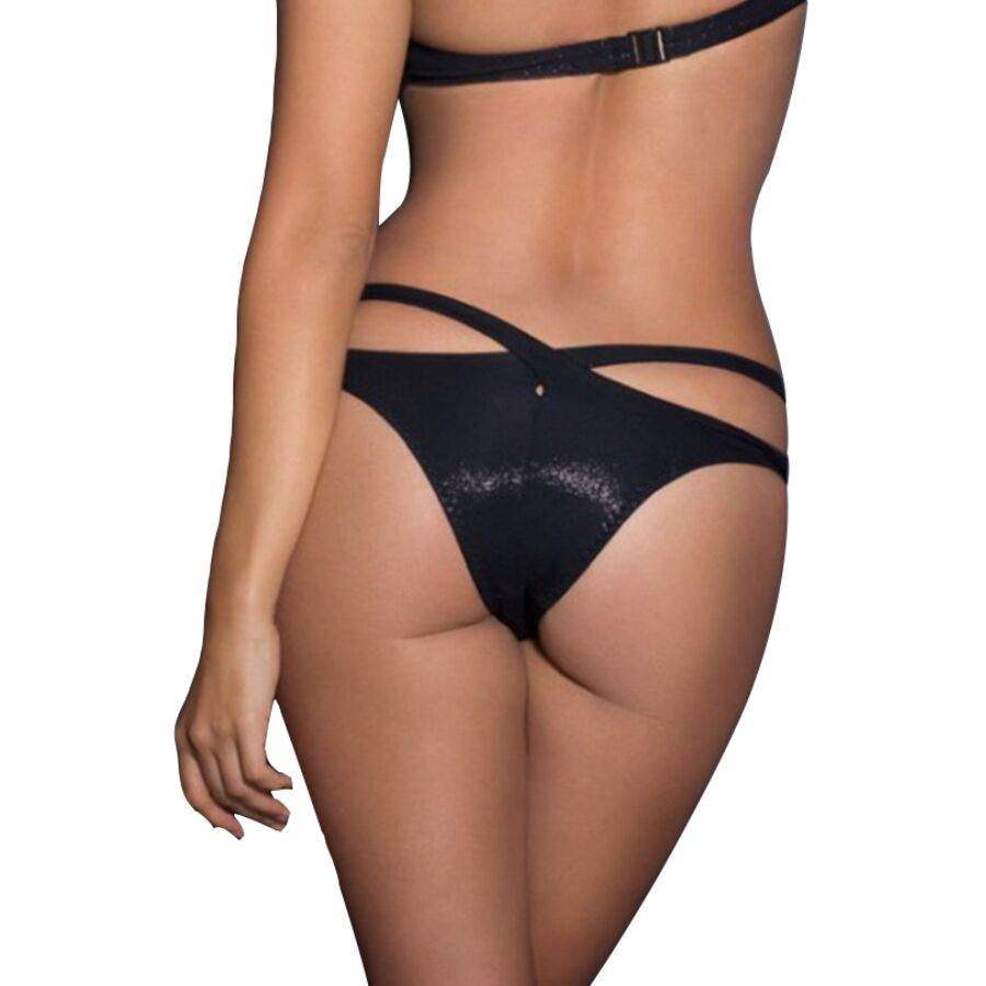 QUEEN LINGERIE - HÖSCHEN MIT DOPPELTEN KREUZRIEMEN S/M - Vanelion Paradise