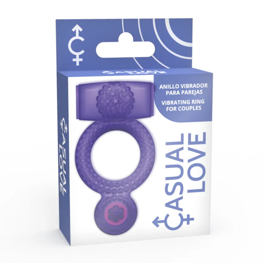 CASUAL LOVE - RING DOPPELTER GENUSS LILA RING - Vanelion Paradise