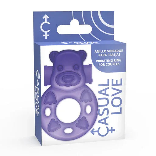 CASUAL LOVE - 26 LILAC BUNNY VIBRATOR RING - Vanelion Paradise