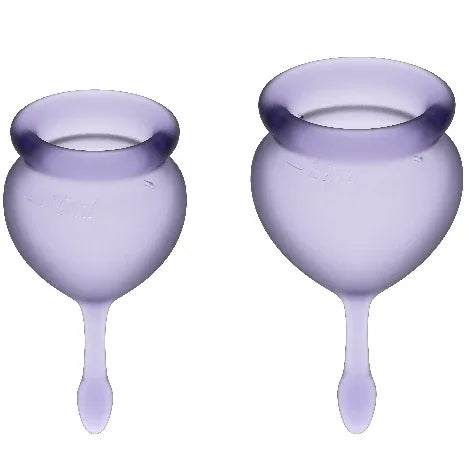 SATISFYER - FEEL GOOD MENSTRUAL CUP 15 + 20 ML - Vanelion Paradise