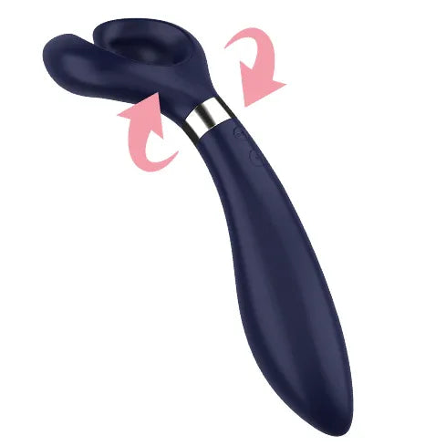 SATISFYER - ENDLESS FUN MULTI VIBRATOR 3 BLAU - Vanelion Paradise