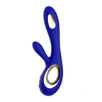 LELO - SORAYA WAVE VIBRATOR RABBIT MITTERNACHTBLAU - Vanelion Paradise