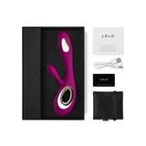 LELO - SORAYA WAVE VIBRATOR RABBIT DEEP ROSE - Vanelion Paradise