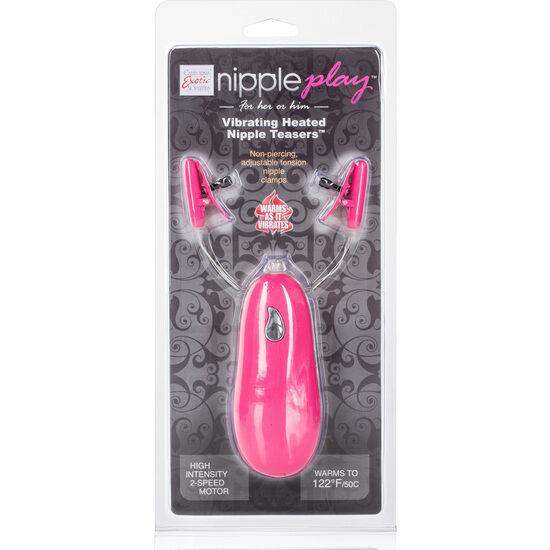 CALEXOTICS - VIBR BEHEIZTE NIPPEL-TEASER ROSA - Vanelion Paradise