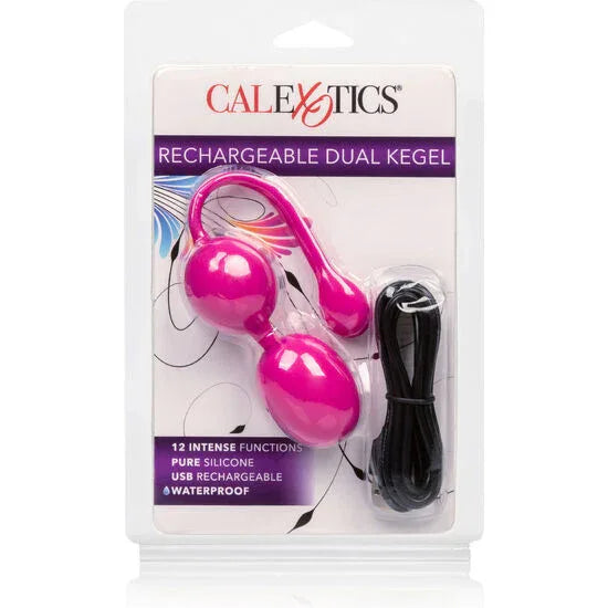 CALEXOTICS - WIEDERAUFLADBARER DUAL KEGEL ROSA - Vanelion Paradise