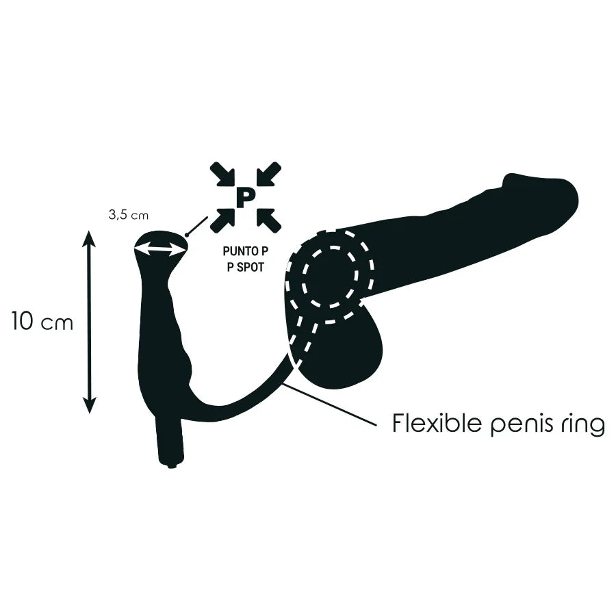 ADDICTED TOYS - VIBRATOR PROST TICO SCHWARZ 10 CM - Vanelion Paradise