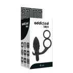 Addicted Toys Analplug mit Doppelring – 3-in-1 Stimulation & längere Erektion - Vanelion Paradise