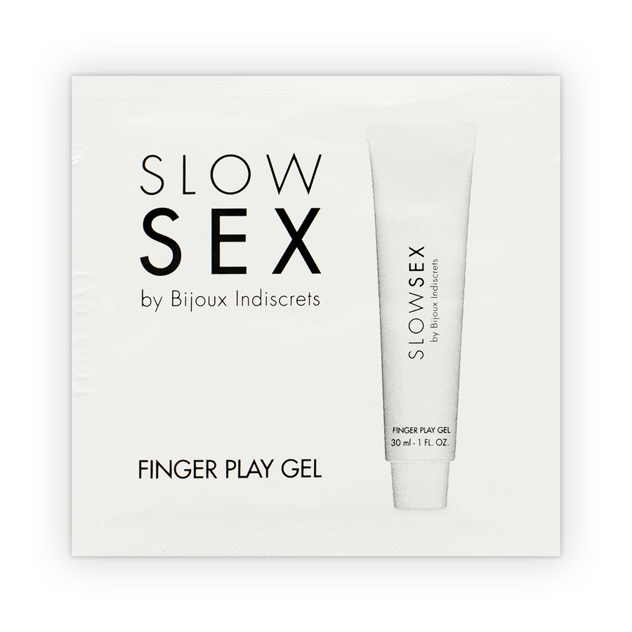 BIJOUX INDISCRETS - SLOW SEX MASSAGEGEL MIT FINGERSPIEL EINZELDOSIS