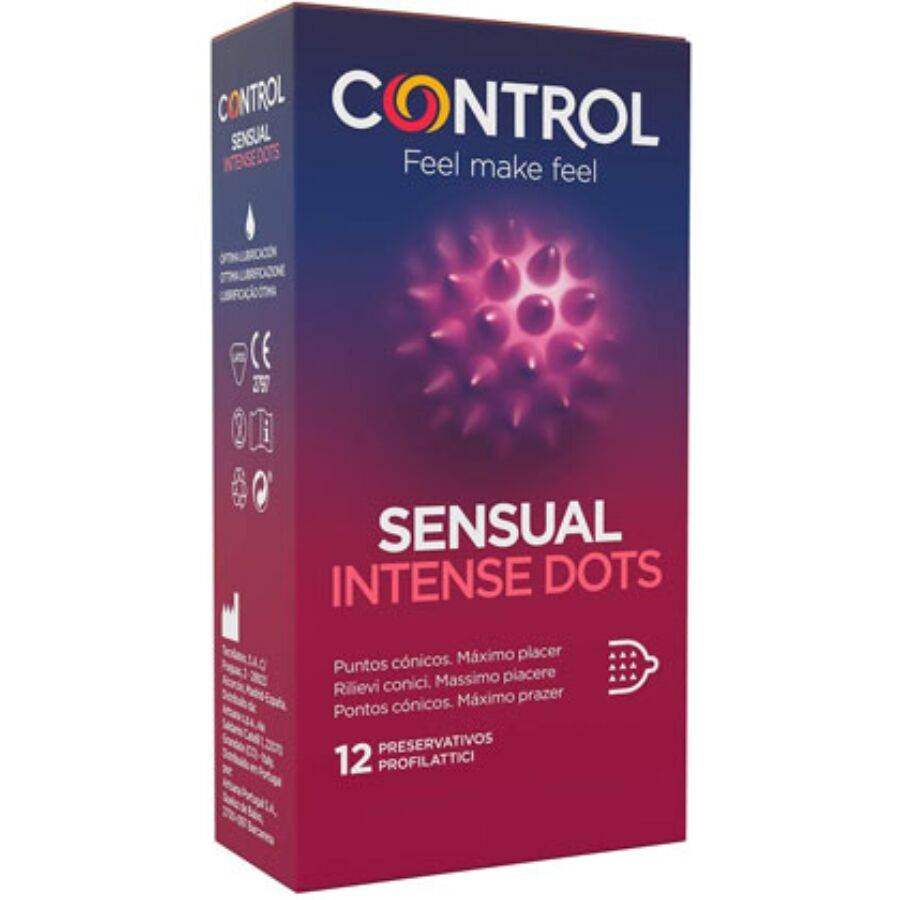 CONTROL - SPIKE KONDOME MIT KONISCHEN SPITZEN 12 EINHEITEN - Vanelion Paradise