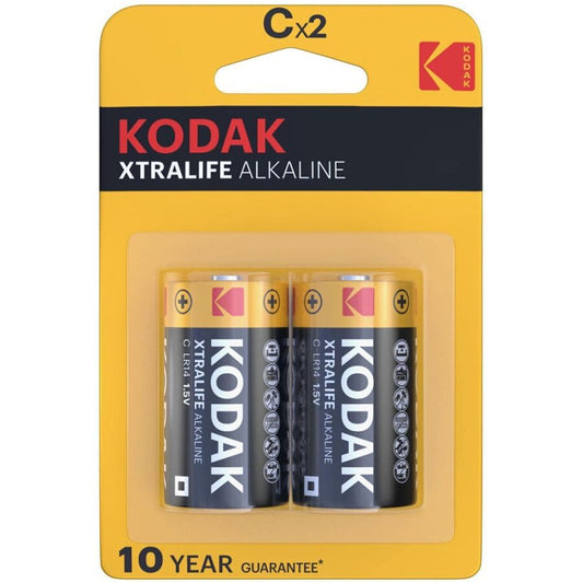 KODAK - XTRALIFE ALKALINE BATTERIES CX 2 EINHEITEN