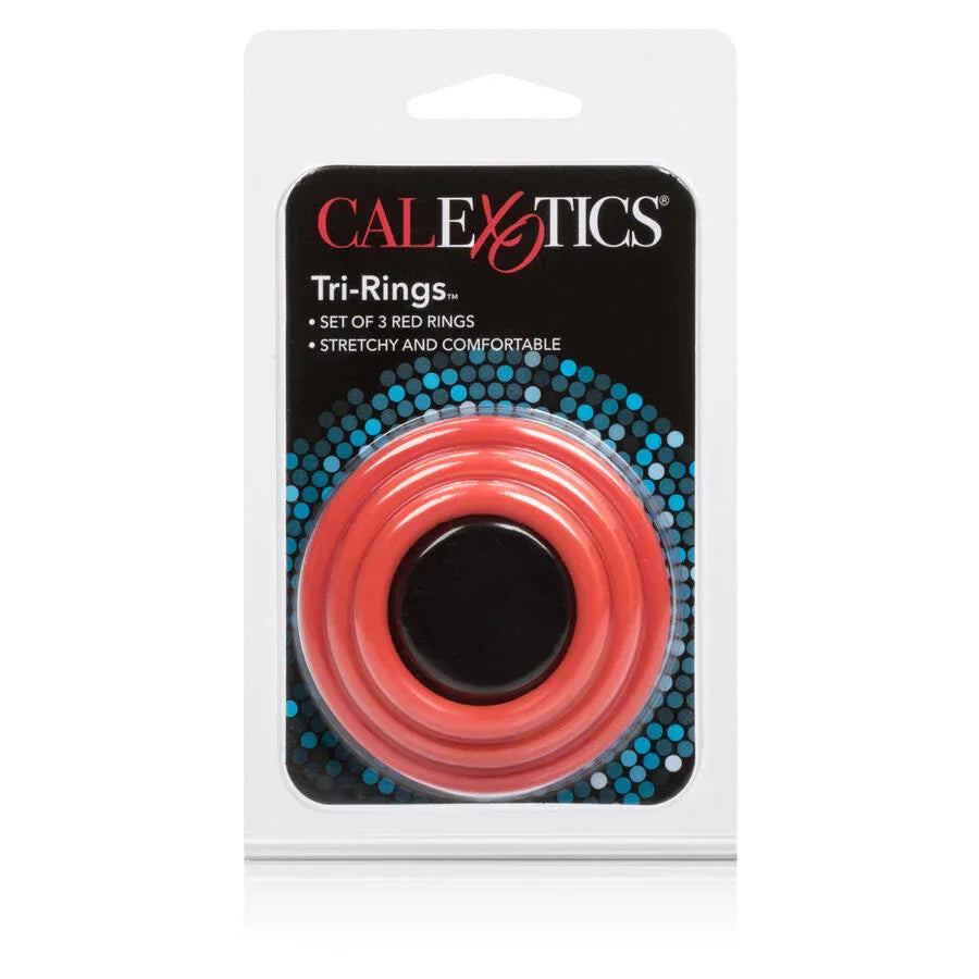 CALEXOTICS - TRI-RINGS SET ROT - Vanelion Paradise