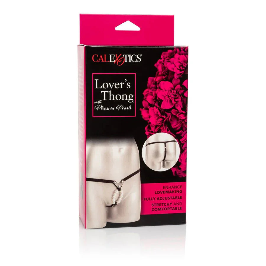 CALEXOTICS - LOVERS TANGA MIT GENUSSPERLEN - Vanelion Paradise